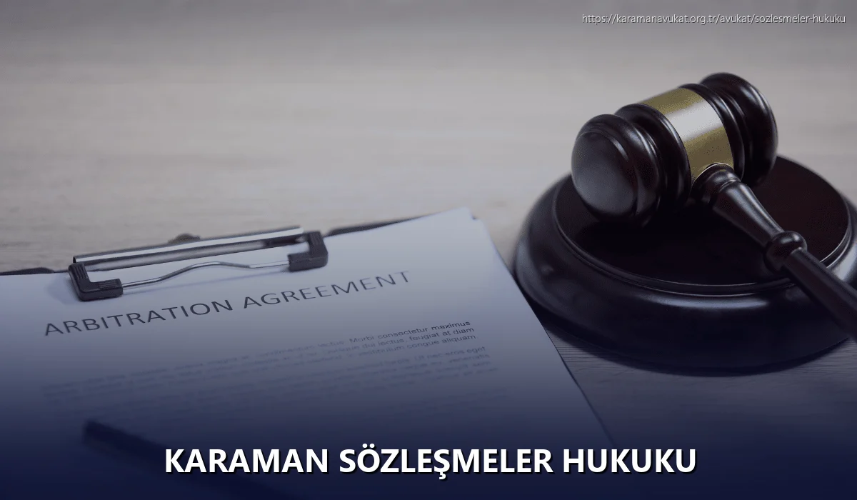 Karaman Sözleşmeler Hukuku